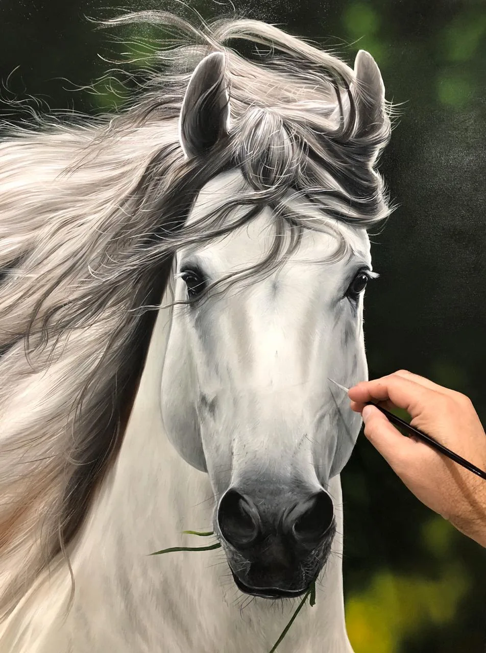 Curso online de Desenho e Pintura de Cavalos - Elton Brunetti Art